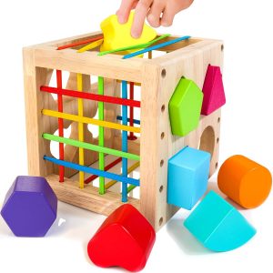 Montessori Shape Sorter Cube